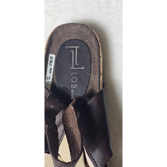 LOB Footwear Man Cork Strap Sandals Brown/Tan, Size US 10 MEX 28 EU 44, UK 9 NWT main image 8